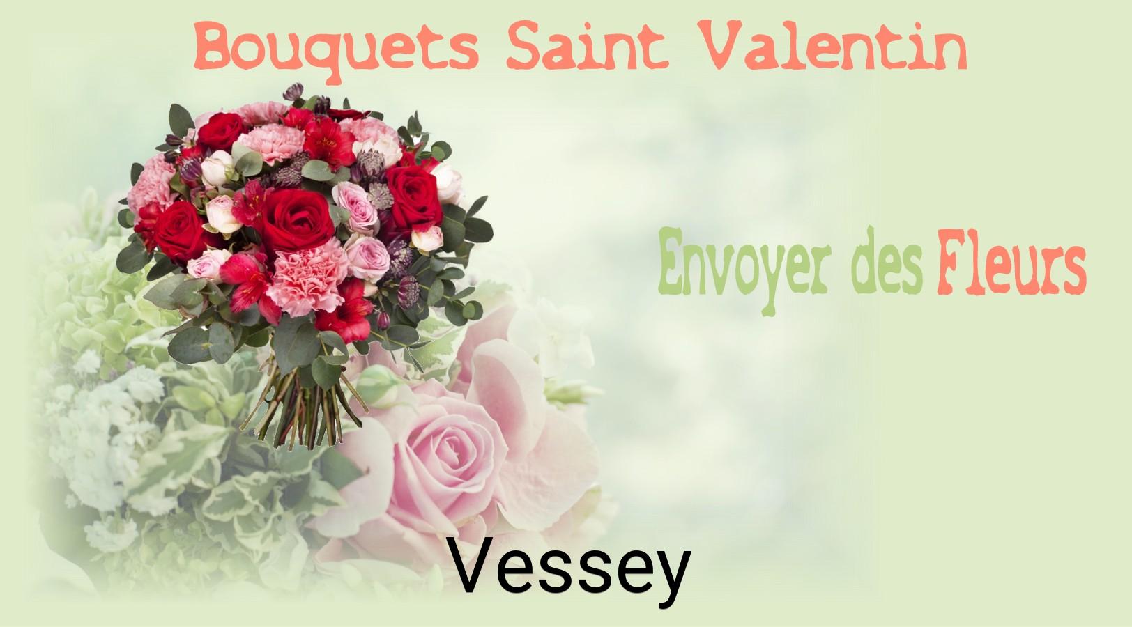 Roses de Saint-Valentin livrées à Vessey